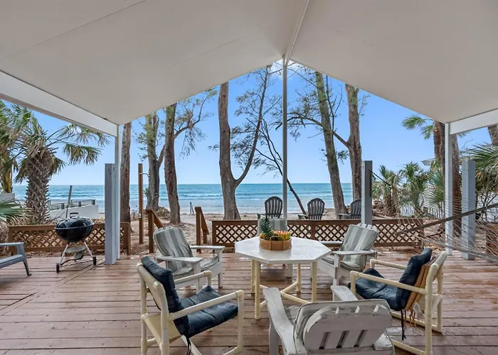 Hébergement de vacances Coastal Escape In Indian Rocks Breathtaking Waterfront Views From The Deck Clearwater Beach